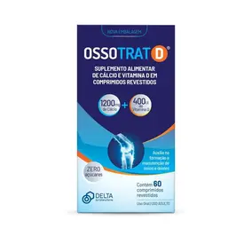 Ossotrat-D 200UI + 600mg - 60 Comprimidos