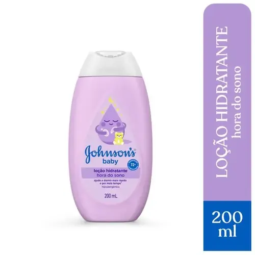 Loção Hidratante Infantil Johnson's Baby Hora Do Sono 200ml