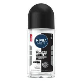 Desodorante Nivea Men Invisible Black & White Roll On Masculino 50ml