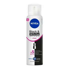 Desodorante Nivea Invisible Black & White Clear Aerosol Feminino 150ml