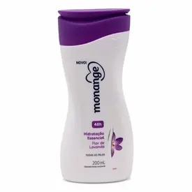 Hidratante Desodorante Corporal Monange Flor de Lavanda 200ml