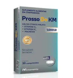 Suplemento Prosso D+ Km 1.000 Ui 30 Comprimidos Momenta