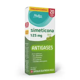 Simeticona 125mg 20 Cápsulas - Medley - Genérico