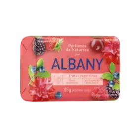 Sabonete em Barra Albany Frutas Vermelhas 85g