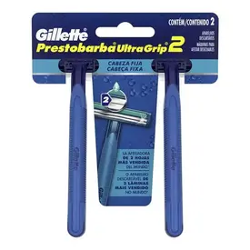 Aparelho de Barbear Gillette Prestobarba Ultragrip 2 - 2 Unidades