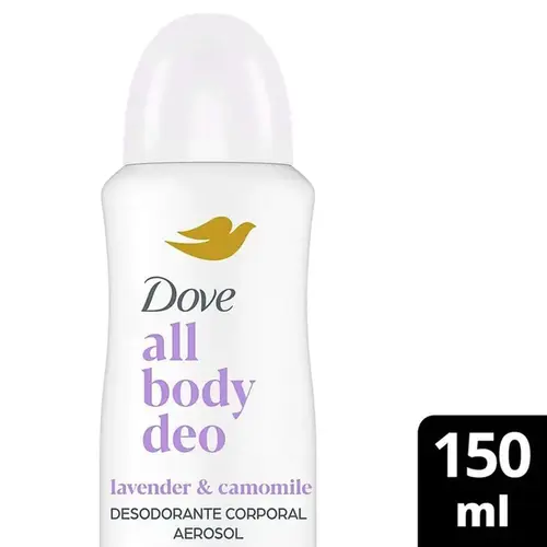 Desodorante All Body Deo Dove Lavander & Camomile 150ml Aerossol