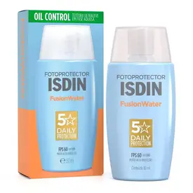 Protetor Solar Facial ISDIN Fusion Water FPS60 50ml