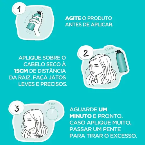 Retoque de Raiz L'Oréal Paris Preto Magic Retouch Spray 75ml