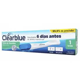 Teste de Gravidez Clearblue Saiba Antes - 1 Unidade