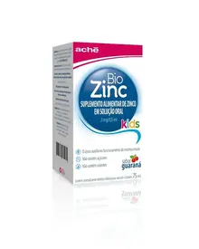 Suplemento Alimentar Infantil - Biozinc Kids Sabor Guaraná 75ml