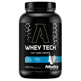 Whey Protein - Whey Tech Leite Atlhetica Nutrition 900g