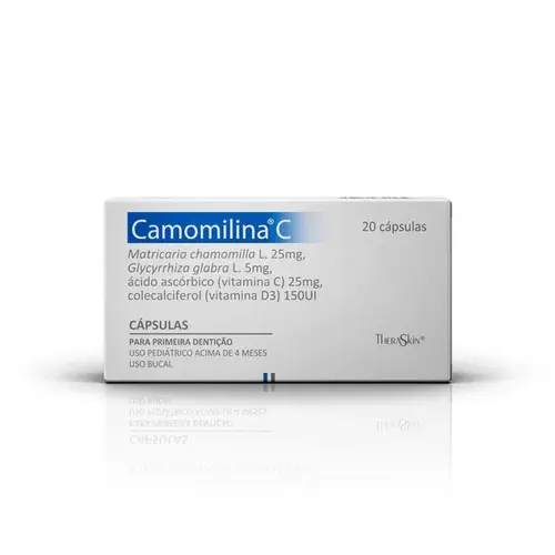 Camomilina C 20 Cápsulas - TheraSkin