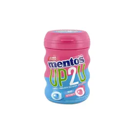 Mentos Up2U Menta e Tutti-Frutti Chiclete Sem Açúcar 56g