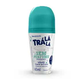Desodorante Trá Lá Lá Kids Roll-on Sem Perfume 65ml