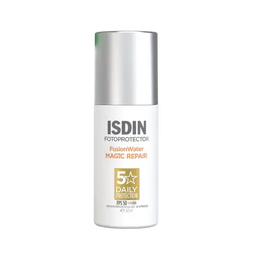 Protetor Solar Facial ISDIN Fotoprotector Fusion Water Magic Repair FPS 50 50ml