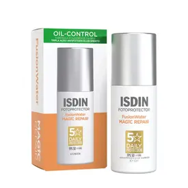Protetor Solar Facial ISDIN Fotoprotector Fusion Water Magic Repair FPS 50 50ml