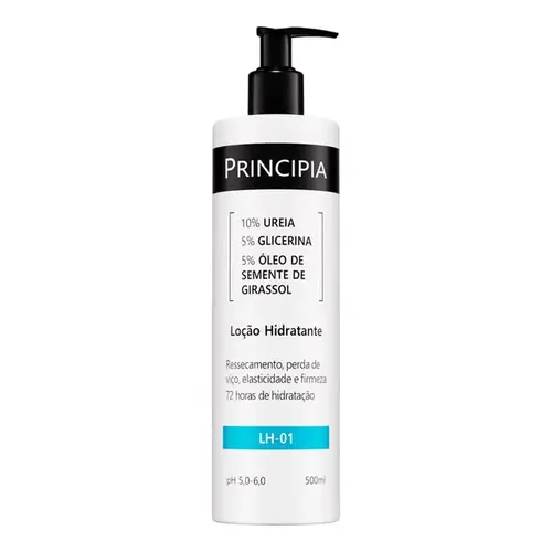 Loção Hidratante Corporal Principia LH-01 10% Ureia 500ml