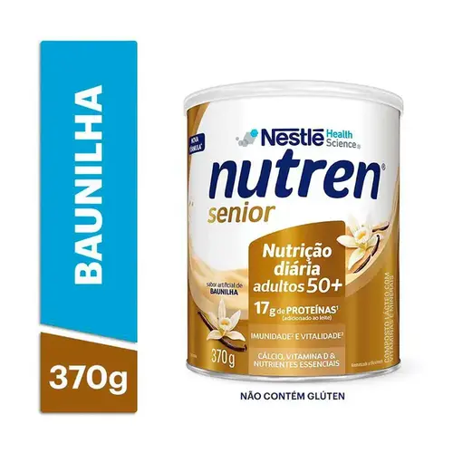 Complemento Alimentar Nutren Senior Baunilha 370g