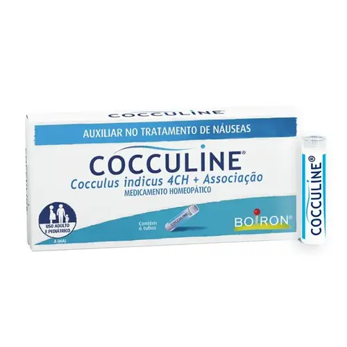 Cocculine Boiron Homeopático para Náuseas e Vômitos 6 Tubos