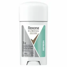 Desodorante em Creme Rexona Clinical Refresh 58g