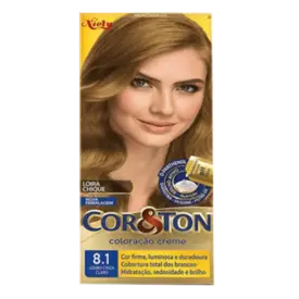 Tintura de Cabelo Cor&Ton 8.1 Louro Cinza Claro 1 Unidade