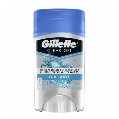 Desodorante Gillette Clear Gel Cool Waze Masculino 45g