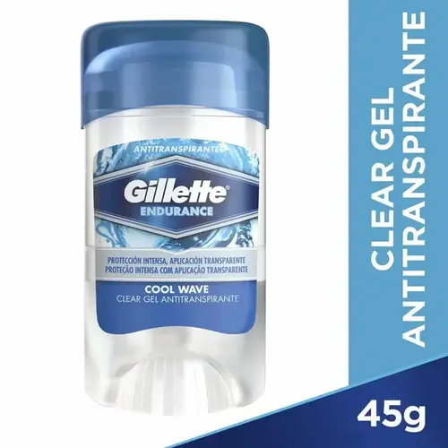 Desodorante Gillette Clear Gel Cool Waze Masculino 45g