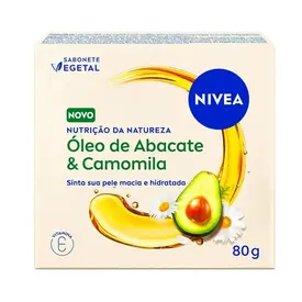Sabonete em Barra Nivea Nutrição da Natureza Óleo de Abacate & Camomila 80g