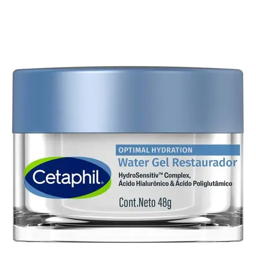 Hidratante Facial Cetaphil Optimal Hydratantion Water Gel Retaurador 48g