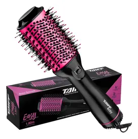 Escova Secadora de Cabelo Eletrica Taiff Easy 110V Oval Pink
