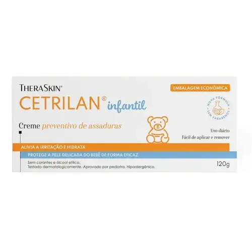 Pomada para Assadura Cetrilan 120g