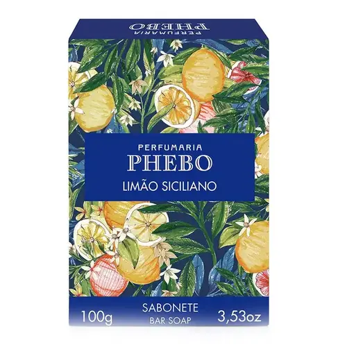 Sabonete em Barra Phebo Limão Siciliano 100g