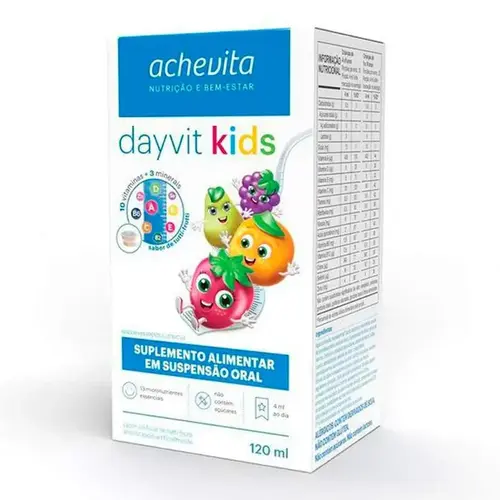 Suplemento Vitamínico Infantil - Dayvit Kids 120ml