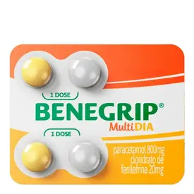 Benegrip Multi Dia 4 Comprimidos