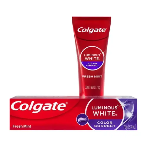 Creme Dental Clareador Colgate Luminous White Color Correct 70g