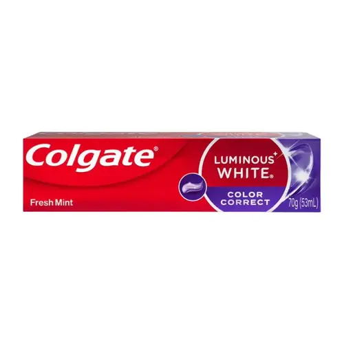 Creme Dental Clareador Colgate Luminous White Color Correct 70g