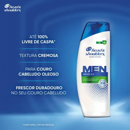 Shampoo Head & Shoulders Anticaspa Menta Ice 400ml