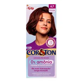 Tintura Cor&Ton Sem Amônia Chocolate 6.7 - 1 Unidade