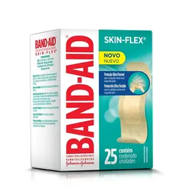 Curativo Band-Aid Skin-Flex 25 Unidades