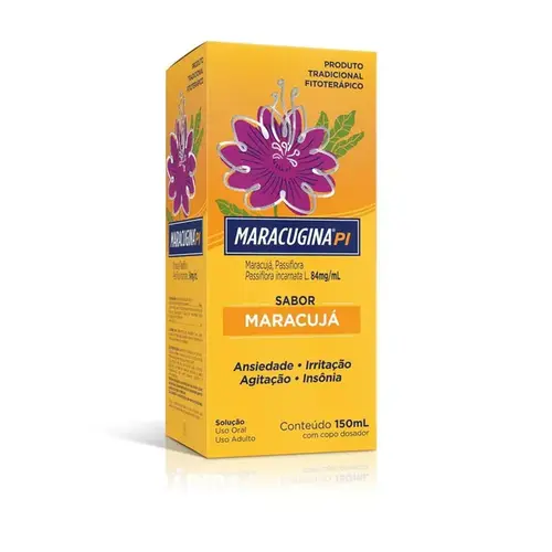 Maracugina PI 84mg/ml - Solução Oral - Sabor Maracuja com 150ml