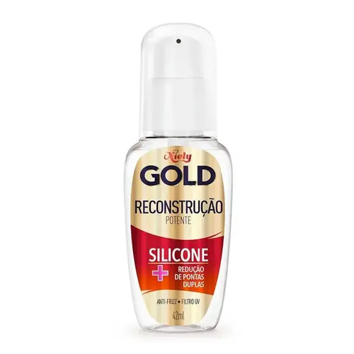 Reparador de Pontas Niely Gold Reconstrução Potente Silicone 42ml