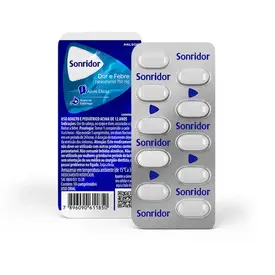 Sonridor Dor e Febre 750mg 10 Comprimidos
