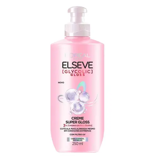 Creme de Pentear Elseve Glycolic Super Gloss 250ml
