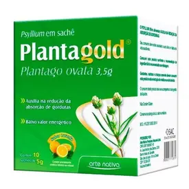 Plantagold Solução Oral Laranja 10 Sachês de 5g Cada