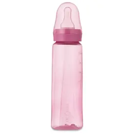 Mamadeira Neopan Colorpan Bico Redondo Rosa 240ml